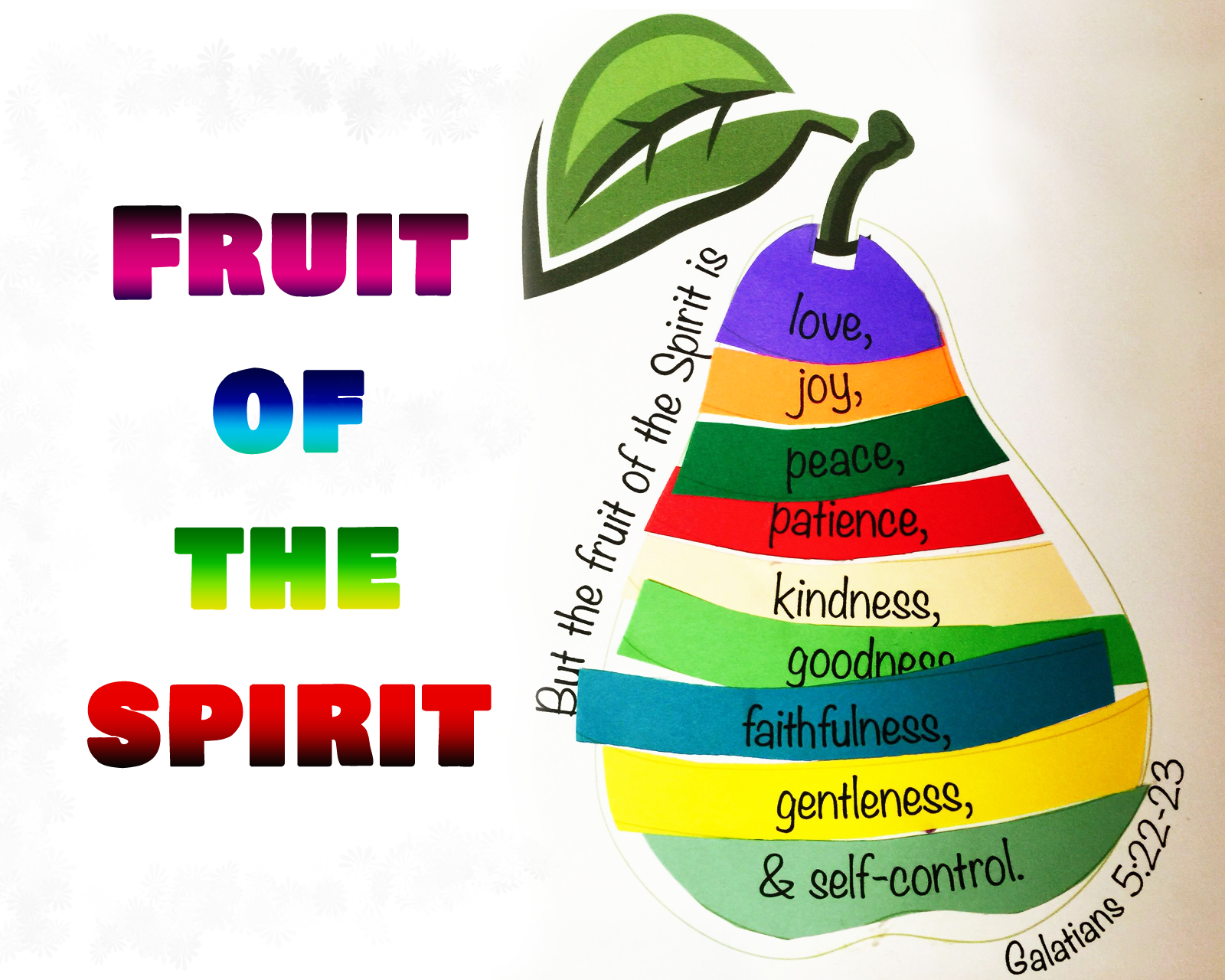 Fruit of the spirit